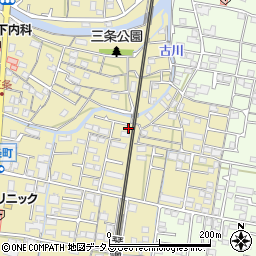 香川県高松市三条町403-9周辺の地図