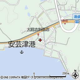 広島県東広島市安芸津町木谷107周辺の地図