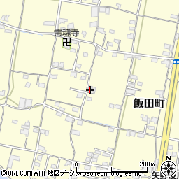 香川県高松市飯田町296周辺の地図