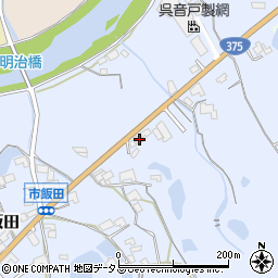 広島県東広島市黒瀬町市飯田1274周辺の地図