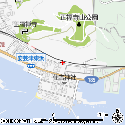 広島県東広島市安芸津町三津4062周辺の地図