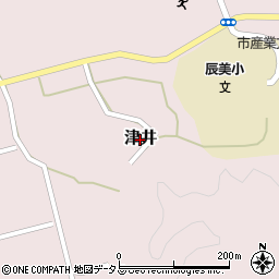 兵庫県南あわじ市津井周辺の地図