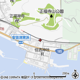 広島県東広島市安芸津町三津4061周辺の地図