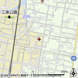 香川県高松市三条町377-8周辺の地図