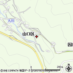 広島県尾道市因島中庄町山口区1118周辺の地図