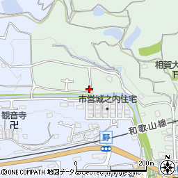 和歌山県橋本市市脇525周辺の地図