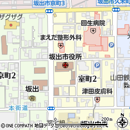 香川県坂出市周辺の地図