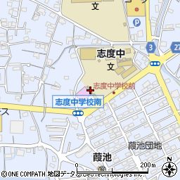 香川県さぬき市志度2214-25周辺の地図