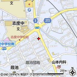 香川県さぬき市志度2214-63周辺の地図