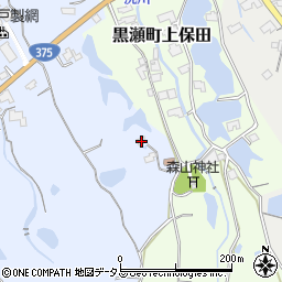 広島県東広島市黒瀬町市飯田464-2周辺の地図