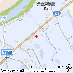 広島県東広島市黒瀬町市飯田1272周辺の地図