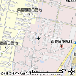 香川県高松市松並町602-5周辺の地図