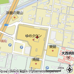 リンガーハットゆめタウン高松店周辺の地図