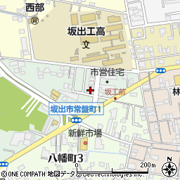 香川県坂出市常盤町周辺の地図
