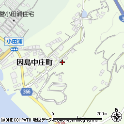 広島県尾道市因島中庄町2278周辺の地図