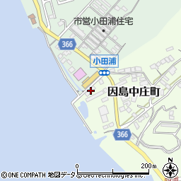 広島県尾道市因島中庄町2121周辺の地図