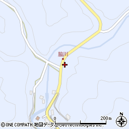 奈良県吉野郡黒滝村脇川155周辺の地図