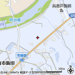 広島県東広島市黒瀬町市飯田1259周辺の地図