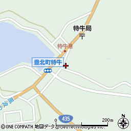 山口県下関市豊北町大字神田1460周辺の地図