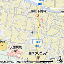 香川県高松市三条町511-2周辺の地図