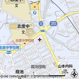 香川県さぬき市志度2214-71周辺の地図