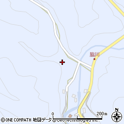 奈良県吉野郡黒滝村脇川104周辺の地図