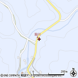 奈良県吉野郡黒滝村脇川295周辺の地図