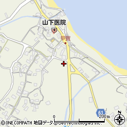甲賀郵便局周辺の地図
