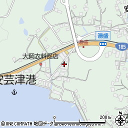 広島県東広島市安芸津町木谷123周辺の地図