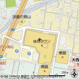 せんこやゆめタウン高松店周辺の地図