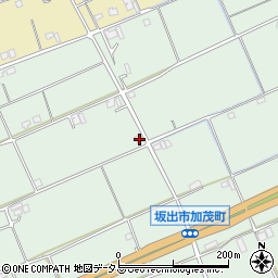 香川県坂出市加茂町甲425-6周辺の地図