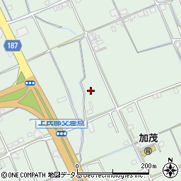 香川県坂出市加茂町甲599周辺の地図