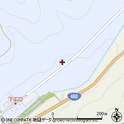 和歌山県伊都郡かつらぎ町広口260周辺の地図