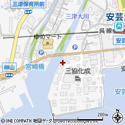 広島県東広島市安芸津町三津4235-3周辺の地図