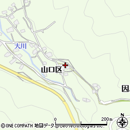 広島県尾道市因島中庄町山口区1129周辺の地図