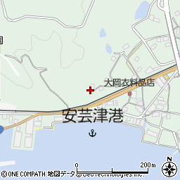 広島県東広島市安芸津町木谷89周辺の地図