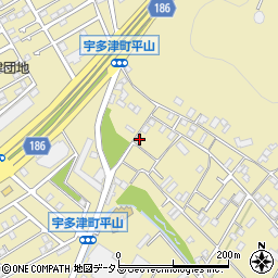 香川県綾歌郡宇多津町平山2515周辺の地図