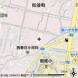 香川県高松市松並町573-1周辺の地図