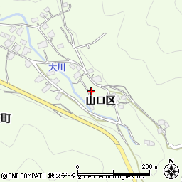 広島県尾道市因島中庄町山口区1107周辺の地図