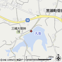 広島県東広島市黒瀬町菅田5周辺の地図