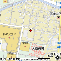 香川県高松市三条町597周辺の地図