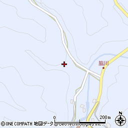 奈良県吉野郡黒滝村脇川112周辺の地図