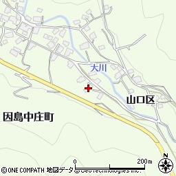 広島県尾道市因島中庄町1161周辺の地図