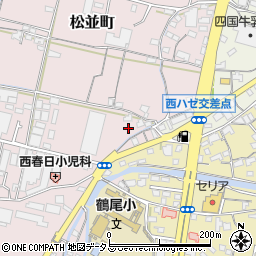 香川県高松市松並町550周辺の地図