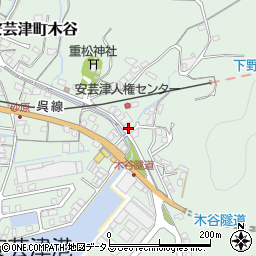 広島県東広島市安芸津町木谷3270周辺の地図