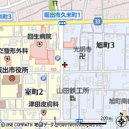サカケン株式会社周辺の地図