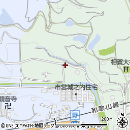 和歌山県橋本市市脇524周辺の地図