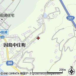 広島県尾道市因島中庄町2272-2周辺の地図