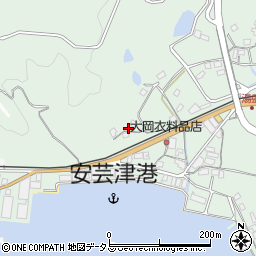 広島県東広島市安芸津町木谷90周辺の地図