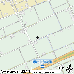 香川県坂出市加茂町甲422-3周辺の地図